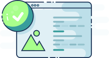 Zero trust security icon
